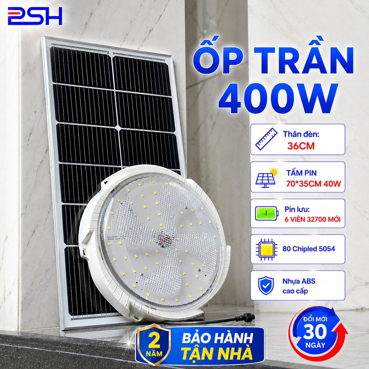ĐÈN ỐP TRẦN 400W PSH