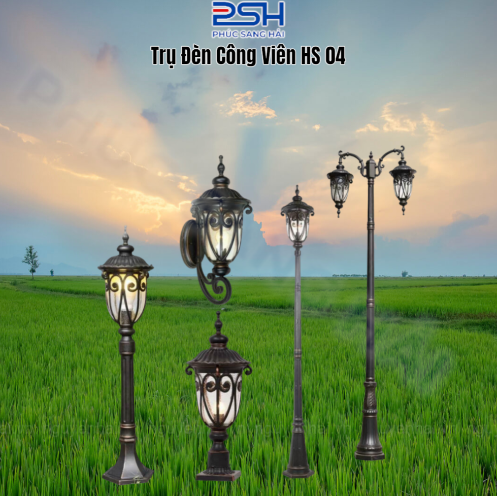 Trụ Đèn Công Viên HS 04