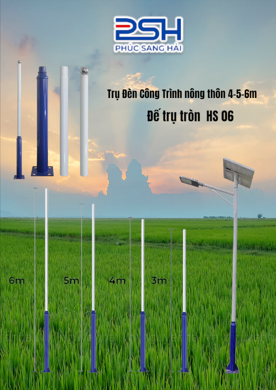 Trụ đèn dân dụng Mã 04